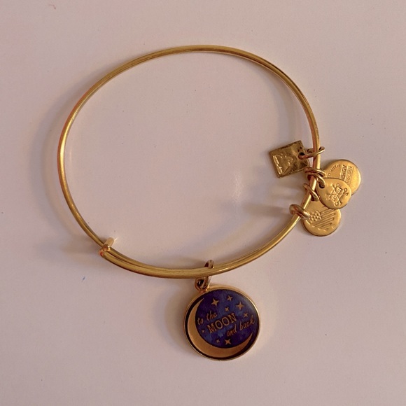 Alex and Ani To the Moon and Back bracelet - Picture 1 of 3